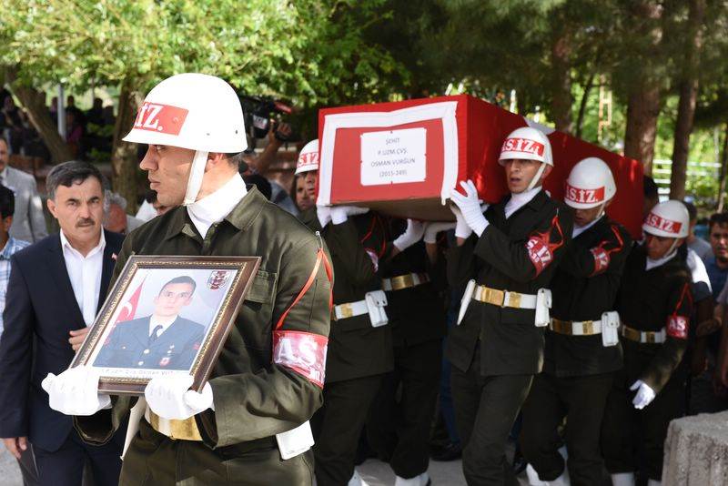Şehit Uzman Çavuş Osman Vurğun’a Son Veda