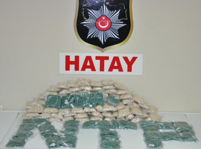 ANTAKYA DA DEV UYUŞTURUCU OPERASYONU