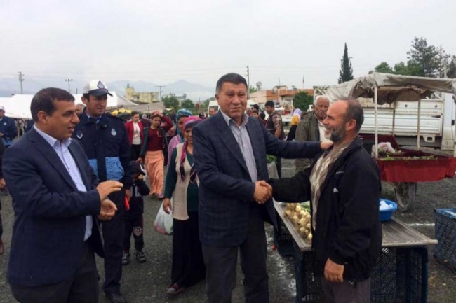 ERZİN BELEDİYESİ YENİ SEMT PAZARINI HİZMETİNE AÇTI