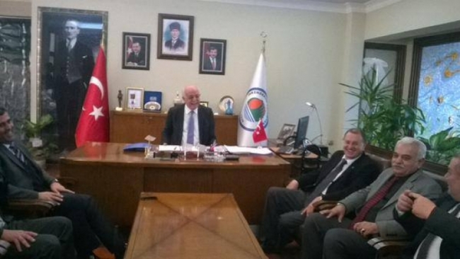 LÜTFİ SAVAŞ’TAN SEYFİ DİNGİL’E ZİYARET