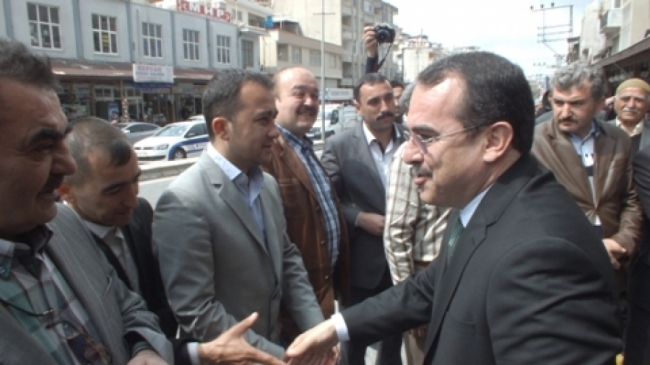 SADULLAH ERGİN BELEN BELEDİYESİNİ ZİYARET ETTİ