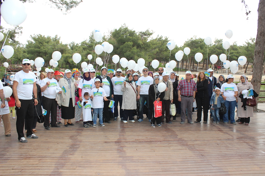 Gaziantep romatizma bilinci oluşturmak için yürüdü!