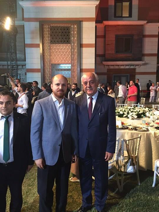 BAŞKAN SEYFİ DİNGİL BİLAL ERDOĞAN’LA GÖRÜŞTÜ