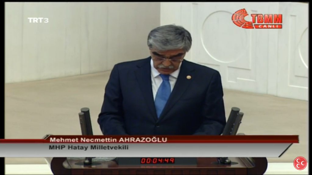 Ahrazoğlu: Türk milletinin iradesine ve geleceğine ihanet edenlerden muhakkak Türk Adaleti hesabını soracaktır.