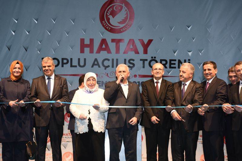 Başbakan Binali Yıldırım, Toplu Açılış Töreni Ve İftar Yemeğinde Konuştu