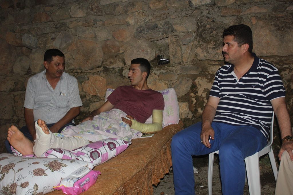 HASSA BELEDİYE BAŞKANI GAZİ ASKERİ, BABA OCAĞINDA ZİYARET ETTİ.
