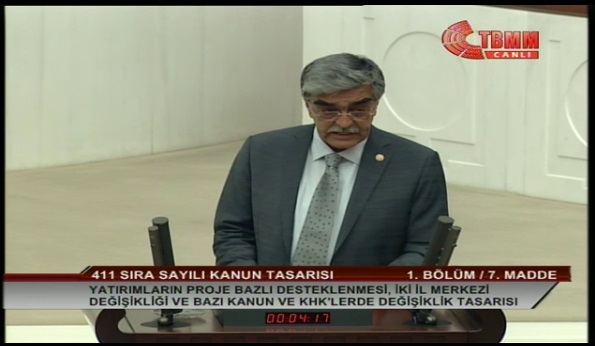 Ahrazoğlu: AKP Anayasa’ya aykırı, adrese teslim kanunlar çıkarmaktadır.