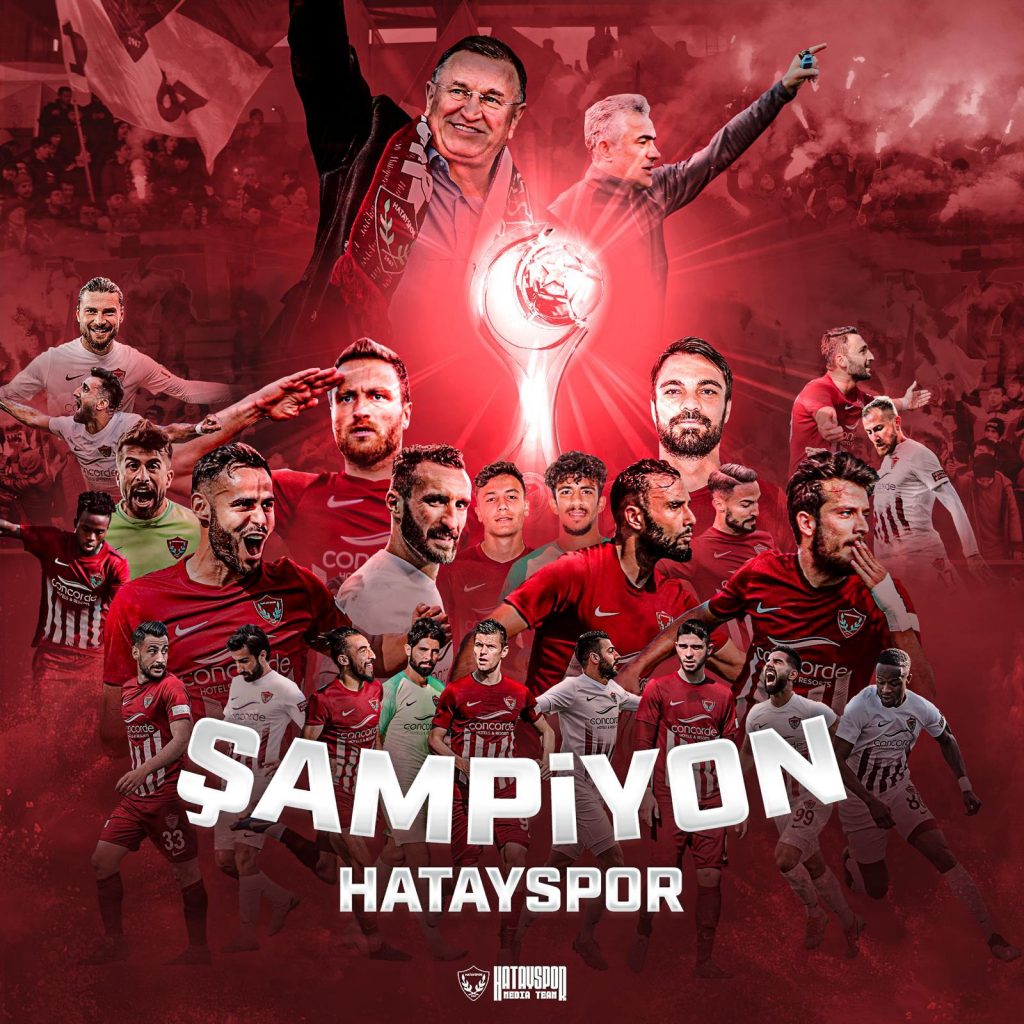 Son dakika | Hatayspor şampiyonluğunu ilan etti! Süper Lig’e çıktı…