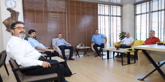 HATAY AKTİF GAZETECİLER CEMİYETİN’DEN BAŞKAN SAVAŞA ZİYARET