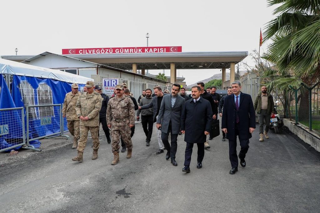 Hatay Valisi Mustafa Masatlı, Hudut Kapılarındaki Çalışmaları İnceledi