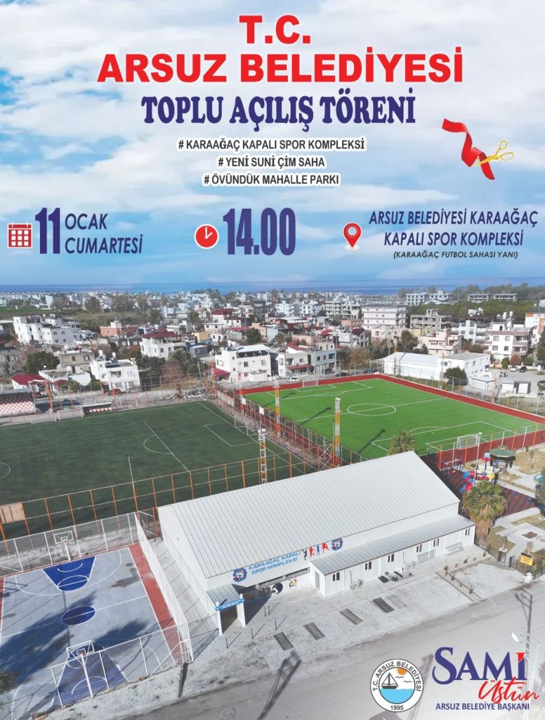 Arsuz Belediyesi’nden Yeni Yatırımlar: Toplu Açılış Törenine Davet