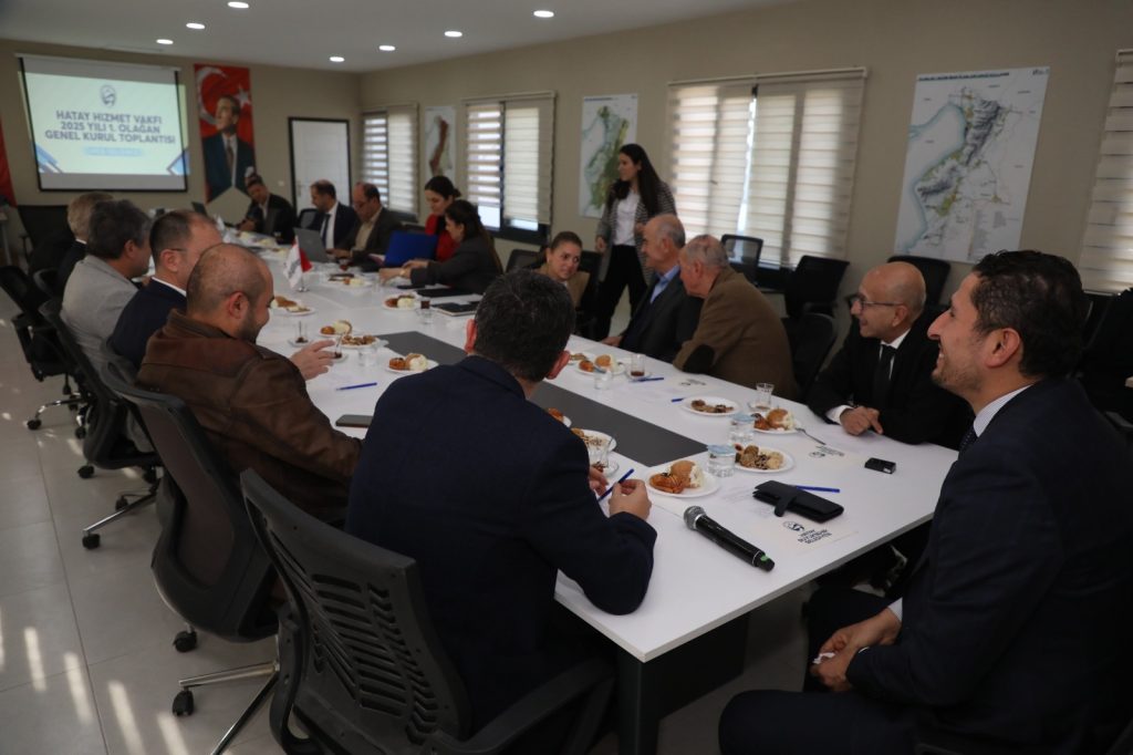 Hatay Hizmet Vakfı 2025 Yılı 1. Olağan Genel Kurul Toplantısı Gerçekleştirildi