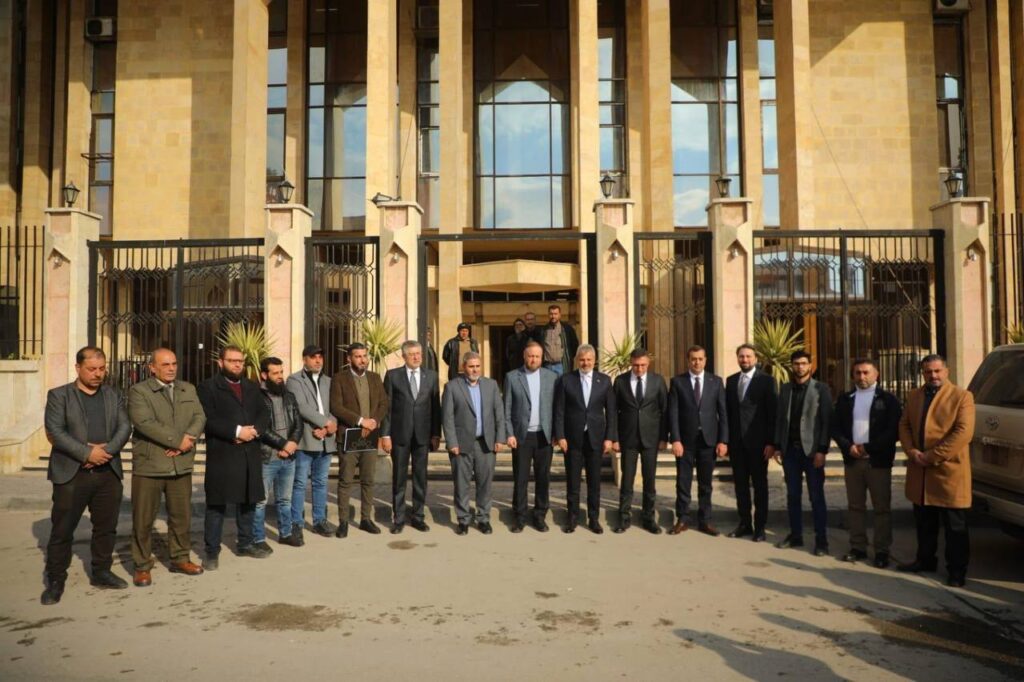 BAŞKAN MEHMET ÖNTÜRK’TEN SURİYE’YE RESMÎ ZİYARET