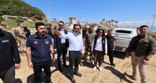 Hatay Valisi Mustafa Masatlı’dan Samandağ’da Sel İncelemesi! Çalışmalar Yakından Takip Ediliyor