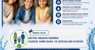 Geniş Ailelere Müjde! HATSU’dan Su Faturalarını Hafifletecek Yeni Tarife Dönemi