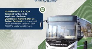 HBB’den Festival Müjdesi: İskenderun’da Toplu Ulaşım Saatlerine Ayar Geldi!