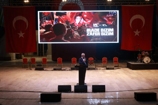 Hatay'da 15 Temmuz anma programı