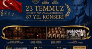 Hatay ana vatana katılışı konserleri