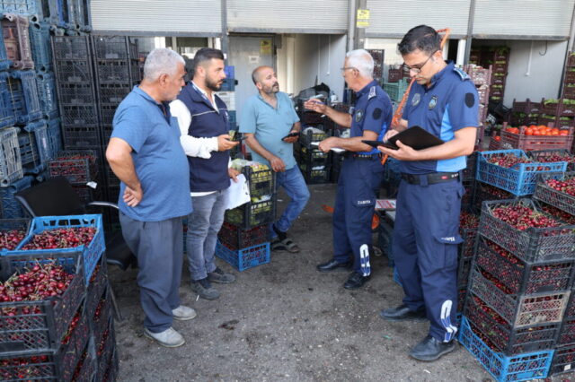 Hatay Büyükşehir Belediyesi denetim ekibi