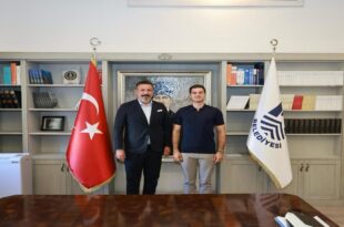Arsuz Belediyesi Başkanı, Bodrum Belediye Başkanı Tamer Mandalıcı ile Görüştü