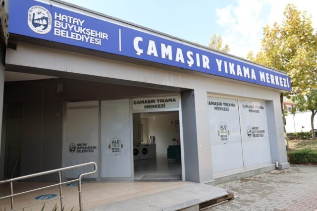 Hatay Büyükşehir Belediyesi çamaşırhane hizmeti fotoğrafı