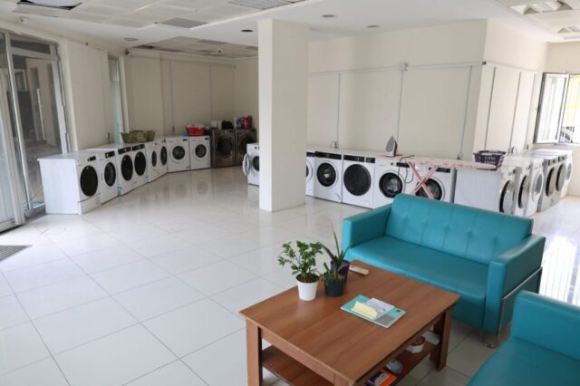 Hatay Büyükşehir Belediyesi çamaşırhane hizmeti fotoğrafı