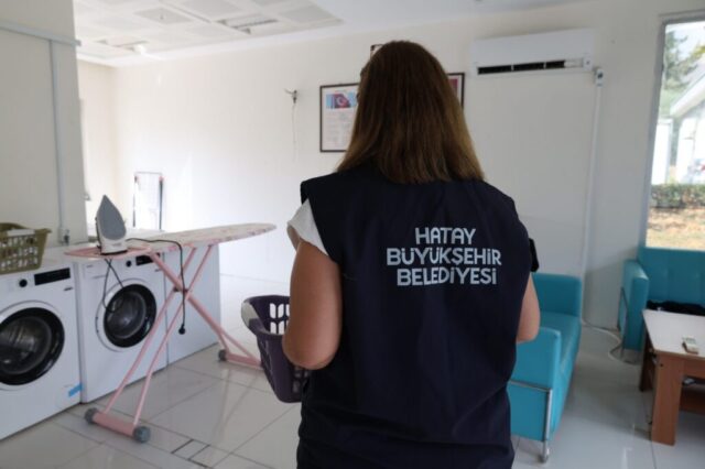 Hatay Büyükşehir Belediyesi çamaşırhane hizmeti fotoğrafı