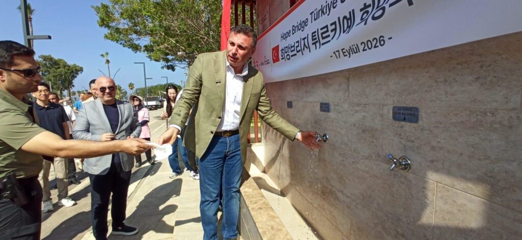 İskenderun’da Kore Dostluk Çeşmesi Açıldı – Deprem Dayanışması