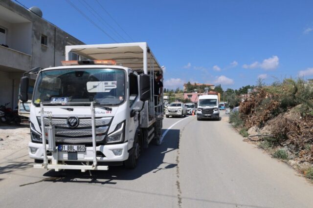 Samandağ Sutaşı Mahallesi'nde asfalt çalışması