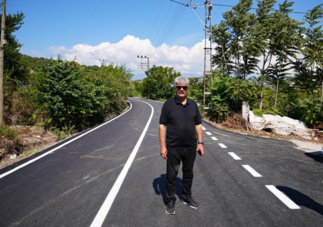 foto.jpg Samandağ Karaçay Mahallesi'nde yeni asfalt yol