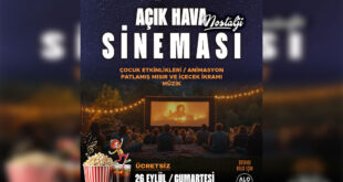 Hatay Büyükşehir Belediyesi Dörtyol’da Nostalji Açık Hava Sineması Düzenliyor