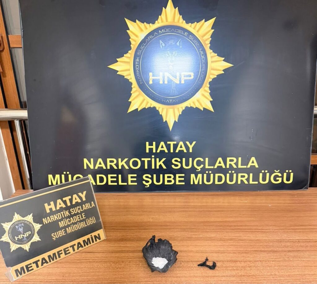 Hatay’da günün asayiş özeti: Kırıkhan’da metamfetamin ele geçirildi, İskenderun’da araç yangını