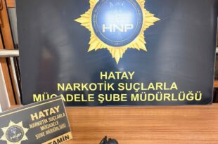 Hatay’da günün asayiş özeti: Kırıkhan’da metamfetamin ele geçirildi, İskenderun’da araç yangını