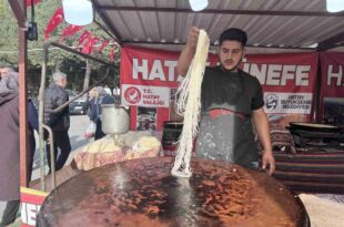 Hatay kebabı Kayseri’deki Festivalde Sunuldu