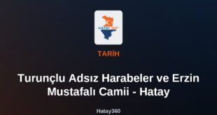 Turunçlu Adsız Harabeler ve Erzin Mustafalı Camii – Hatay