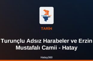 Turunçlu Adsız Harabeler ve Erzin Mustafalı Camii – Hatay