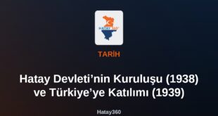 Hatay Devleti’nin Kuruluşu (1938) ve Türkiye’ye Katılımı (1939)